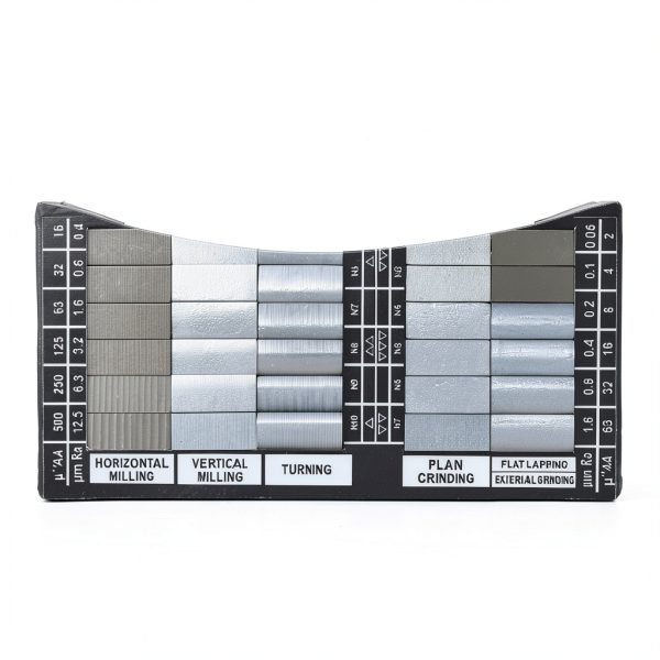 DISJEST Surface Roughness Comparator Set 30‑Piece Hardened Steel Ra-3