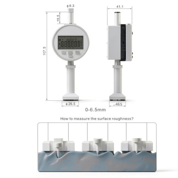 Wenzhou Sanhe GS5337 Digital Roughness Gauge USB‑C Rechargeable-1
