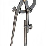 C.S. Osborne Joint Caliper 104-6 Alloy Steel 1-15 Circle Precision-0