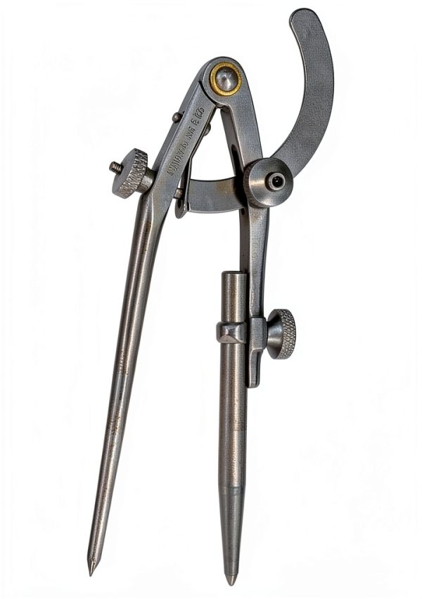 C.S. Osborne Joint Caliper 104-6 Alloy Steel 1-15 Circle Precision-0