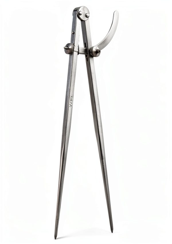 CS Osborne 12" Wing Divider Model 57018 Machined Steel Caliper-0
