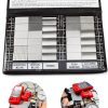 K1190VK Surface Roughness Comparator Set 30 Piece Engineering Tool Kit-5