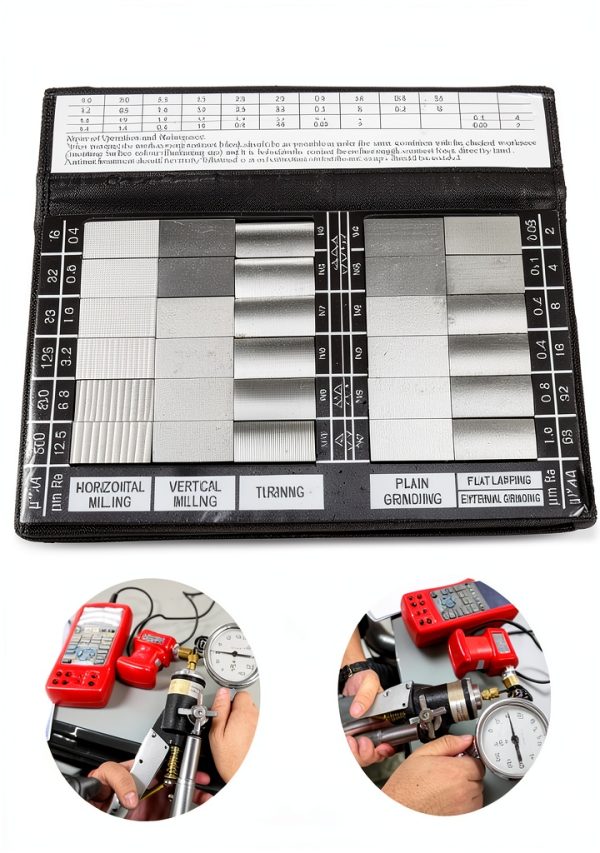 K1190VK Surface Roughness Comparator Set 30 Piece Engineering Tool Kit-5