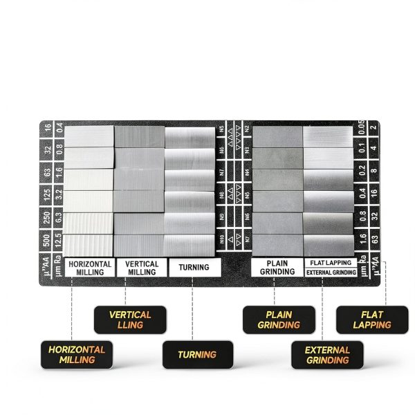 Graybean 30‑Piece Surface Roughness Gauge Set for Calibration-4