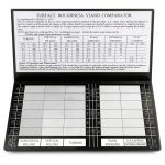 Healthible Surface Roughness Gauge Calibration Set 30 Levels Steel-0
