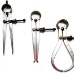 Harshit Export 3-Piece Caliper Set Inside/Outside Divider 12in 300mm-0