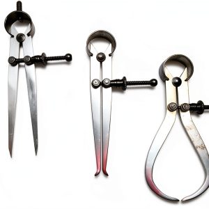 Harshit Export 3-Piece Caliper Set Inside/Outside Divider 12in 300mm-0