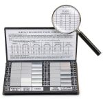 Graybean 30‑Piece Surface Roughness Gauge Set for Calibration-0