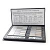 DISJEST Surface Roughness Comparator Set 30‑Piece Hardened Steel Ra-0