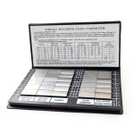 DISJEST Surface Roughness Comparator Set 30‑Piece Hardened Steel Ra-0