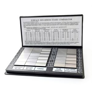 DISJEST Surface Roughness Comparator Set 30‑Piece Hardened Steel Ra-0