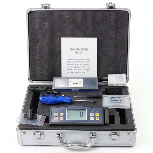 HOJILA Surface Roughness Gauge ISO DIN ANSI JIS Dual Ra Rz Battery-6