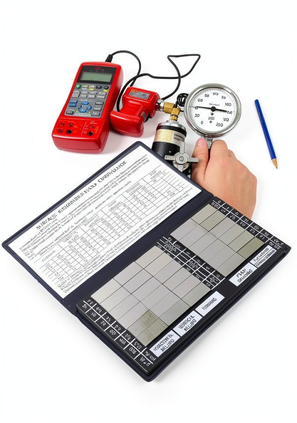 K1190VK Surface Roughness Comparator Set 30 Piece Engineering Tool Kit-6