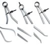 HDLNKAK 3‑Piece Caliper Set Carbon Steel Inside Outside Divider-2