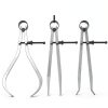 HDLNKAK 3‑Piece Caliper Set Carbon Steel Inside Outside Divider-0