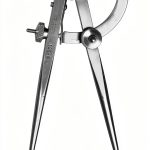 Wing Divider 6 inch Steel Caliper by CS Osborne & Co Precision Tool-0