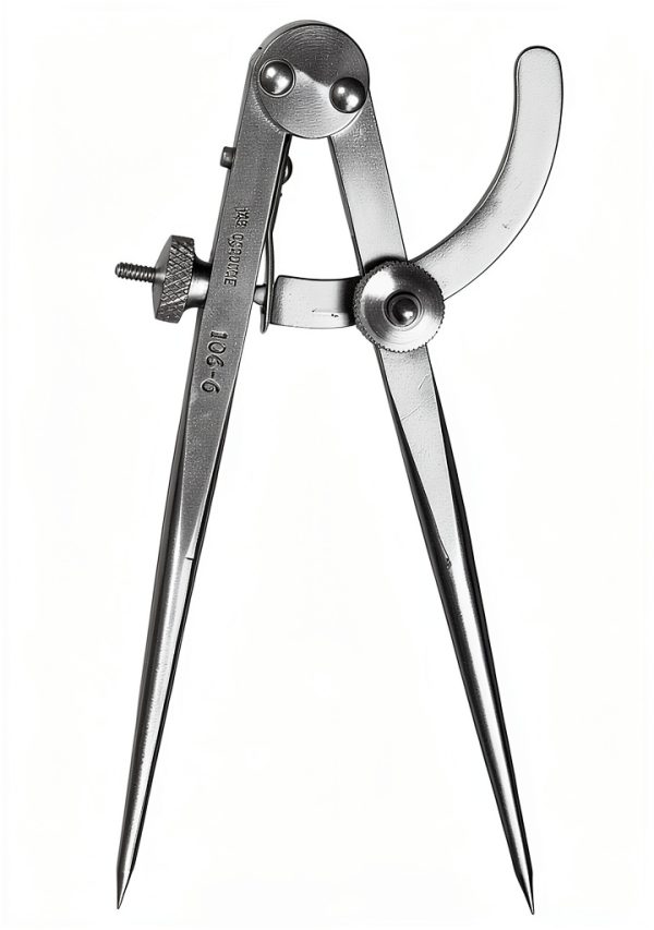 Wing Divider 6 inch Steel Caliper by CS Osborne & Co Precision Tool-0