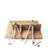 Woodworking Compass ALLEY Tools SDPH8K Metal Needle Divider 8‑10.9in-6