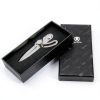 Wuta Leather 304 Stainless Steel Joint Caliper Divider Tool with-4