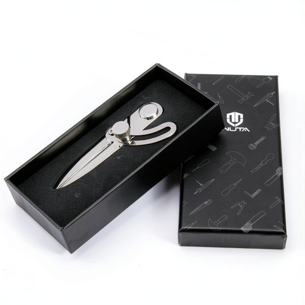 Wuta Leather 304 Stainless Steel Joint Caliper Divider Tool with-4