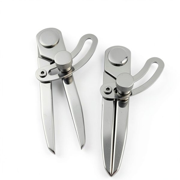 Wuta Leather 304 Stainless Steel Joint Caliper Divider Tool with-1