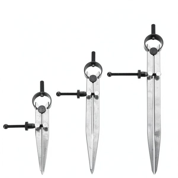 LDDHYH Carbon Steel Spring Wing Divider Compass 10‑inch Adjustable-2