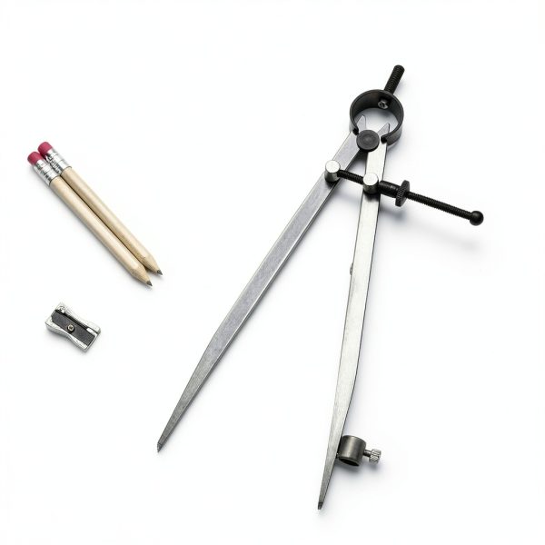Woodworking Compass ALLEY Tools SDPH8K Metal Needle Divider 8‑10.9in-3