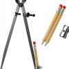 Woodworking Compass ALLEY Tools SDPH8K Metal Needle Divider 8‑10.9in-0