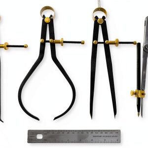 Taylor Toolworks Measurement Kit 8‑10.9 in Steel Calipers/Dividers-0