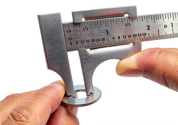 General Tools Slide Caliper #729, 16th and 32nd Graduation, 0 to 4-Inch Range, Inside and Outside Measurement-2