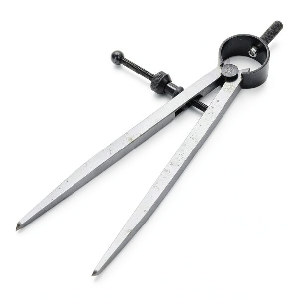 Dovetail Guide, Flat Leg Spring Marking Gauge 7.1in Adjustable Carbon Steel Woodworking Dividers Compass Caliper Marking, Industrial Feeler gauges-1