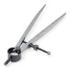 Dovetail Guide, Flat Leg Spring Marking Gauge 7.1in Adjustable Carbon Steel Woodworking Dividers Compass Caliper Marking, Industrial Feeler gauges-2