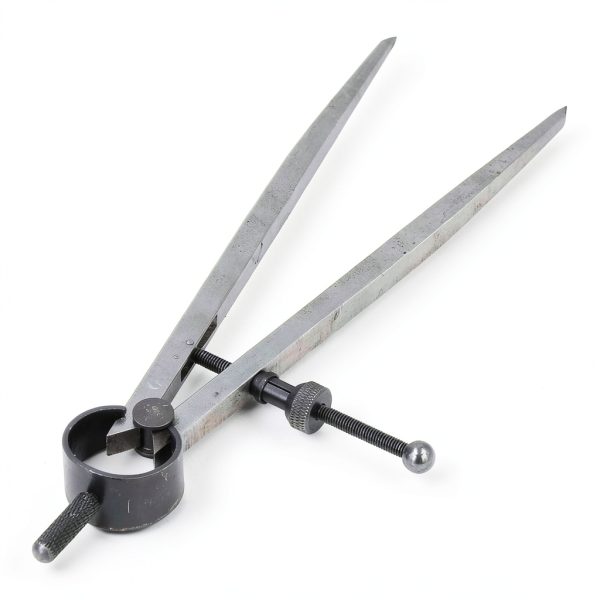 Dovetail Guide, Flat Leg Spring Marking Gauge 7.1in Adjustable Carbon Steel Woodworking Dividers Compass Caliper Marking, Industrial Feeler gauges-2