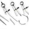 Acrux7 8 Inch Spring Caliper Set Carbon Steel Joint Calipers Divider-3