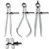 Acrux7 8 Inch Spring Caliper Set Carbon Steel Joint Calipers Divider-6