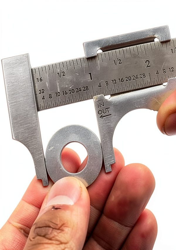 General Tools Slide Caliper #729, 16th and 32nd Graduation, 0 to 4-Inch Range, Inside and Outside Measurement-1